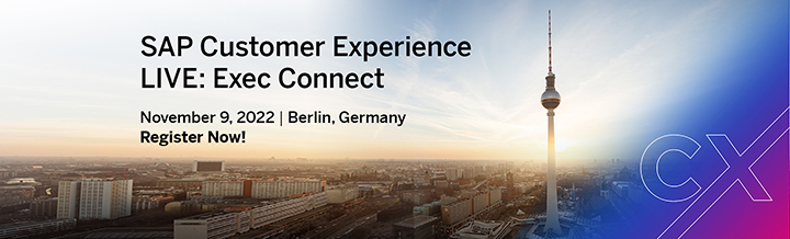 SAP Customer Experience Live: Exec Connect 